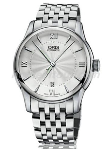 豪利时01_733_7670_4071-07_8_21_77男表文化系列-银色表带/表径40.5mm