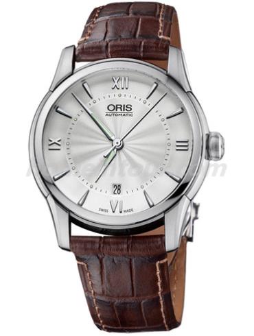 豪利时01_733_7670_4071-07_5_21_70FC男表文化系列-棕色表带/表径40.5mm