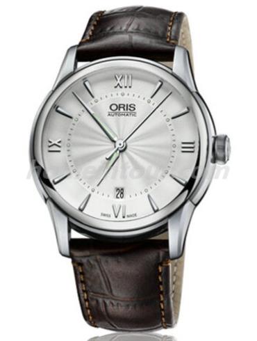 豪利时01_733_7670_4071-07_1_21_73FC男表文化系列-棕色表带/表径40.5mm