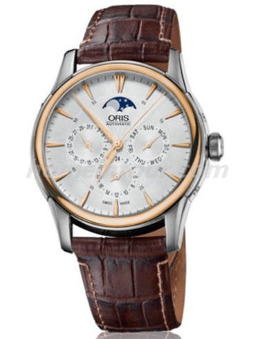 豪利时01_582_7689_6351-07_5_21_70FC男表文化系列-棕色表带/表径40.5mm