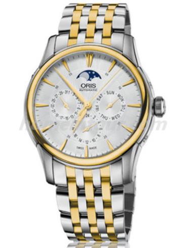 豪利时01_781_7703_4351-07_8_21_78男表文化系列-间金色表带/表径40.5mm