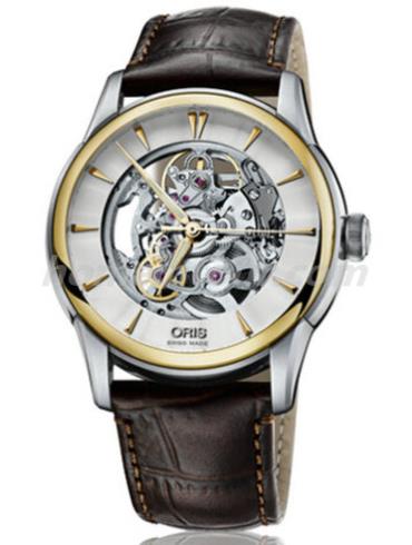 豪利时01_734_7670_4351-07_1_21_73FC男表文化系列-棕色表带/表径40.5mm