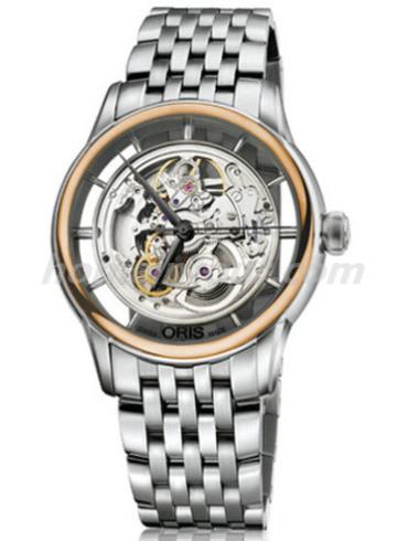 豪利时01_734_7684_6351-07_8_21_77男表文化系列-银色表带/表径40.5mm