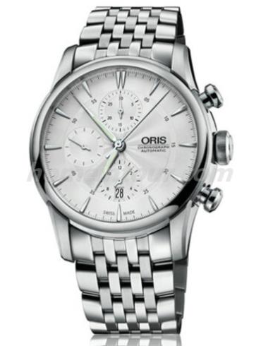 豪利时01_774_7686_4051-07_8_23_77男表文化系列-银色表带/表径44mm