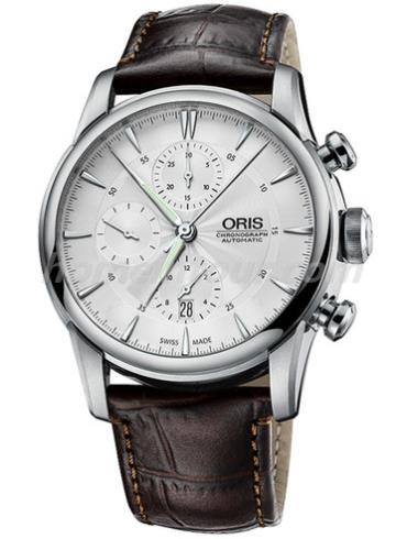 豪利时01_774_7686_4051-07_1_23_73FC男表文化系列-棕色表带/表径44mm