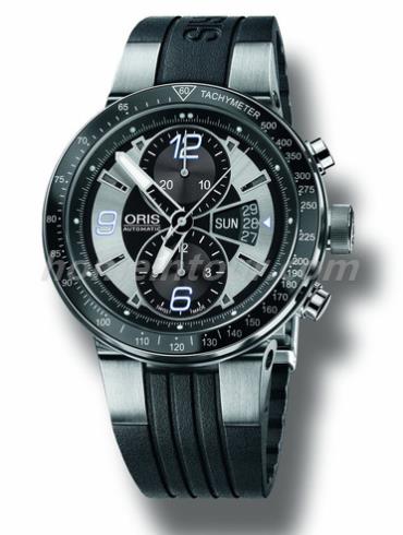 豪利时635_7613_4174MB男表运动系列-银色表带/表径42mm