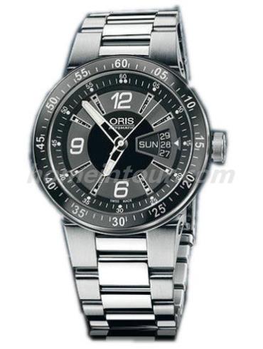 豪利时01_635_7613_4164-07_8_24_75男表运动系列-银色表带/表径42mm