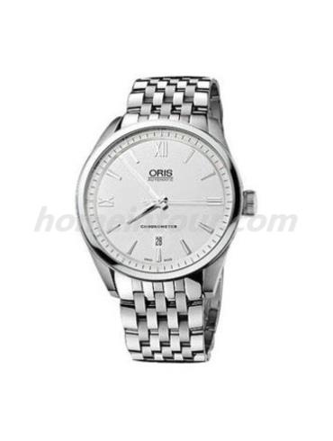 豪利时737.7642.4071MB男表文化系列-银色表带/表径42mm