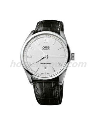 豪利时737.7642.4071LS男表文化系列-黑色表带/表径42mm