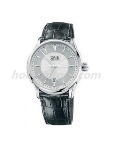 豪利时733.7591.4051LS男表文化系列-黑色表带/表径40mm