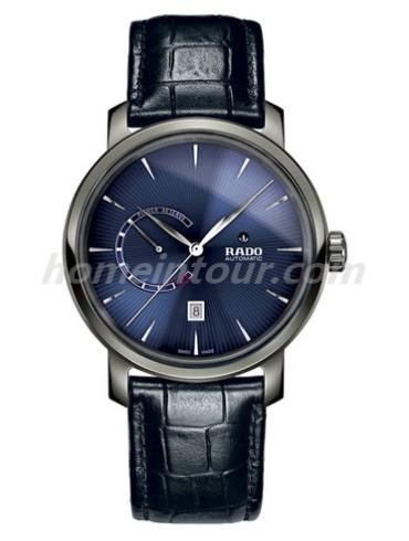 雷达772.0138.3.420男表DiaMaster钻霸系列-深蓝色表带/表径43mm