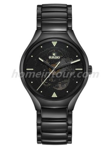 雷达734.0101.3.019男表真系列-黑色表带/表径40.1mm