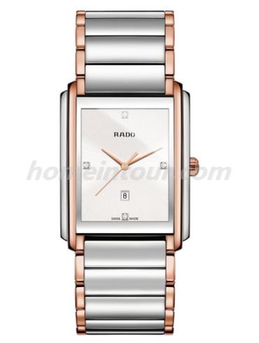 雷达R20952713男表精密陶瓷系列-间金色表带/表径31.1x41.1mm