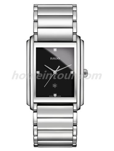 雷达R20997713男表精密陶瓷系列-银色表带/表径31.1x41.1mm