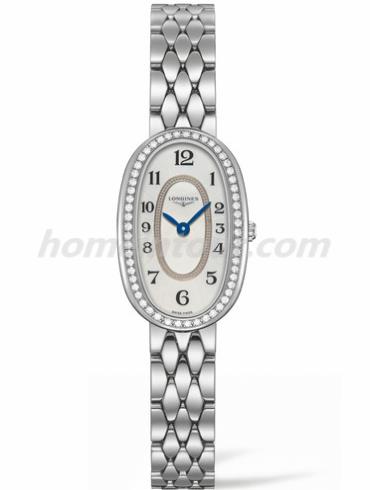 浪琴L2.305.0.83.6女表圆舞曲系列-银色表带/表径18.9mm