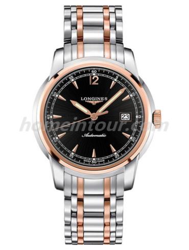 浪琴L2.766.5.59.7男表索伊米亚系列-间金色表带/表径41mm