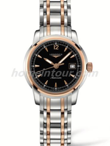 浪琴L2.563.5.59.7女表索伊米亚系列-间金色表带/表径30mm