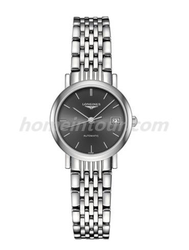 浪琴L4.309.4.72.6女表博雅系列-银色表带/表径25.5mm