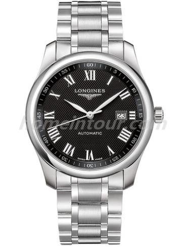 浪琴L2.793.4.51.6男表名匠系列-银色表带/表径40mm