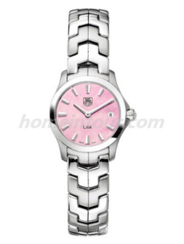 豪雅WJF1412.BA0585女表林肯Link系列-银色表带/表径24mm