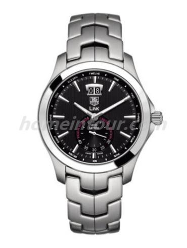 豪雅WJF1010.BA0592男表林肯Link系列-银色表带/表径42mm