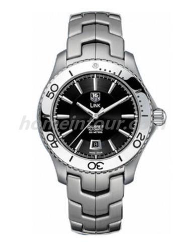 豪雅WJ201A.BA0591男表林肯Link系列-银色表带/表径42mm