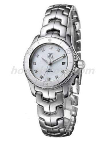 豪雅WJ1319.BA0572女表林肯Link系列-银色表带/表径27.3mm
