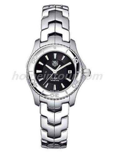 豪雅WJ1314.BA0571女表林肯Link系列-银色表带/表径27mm