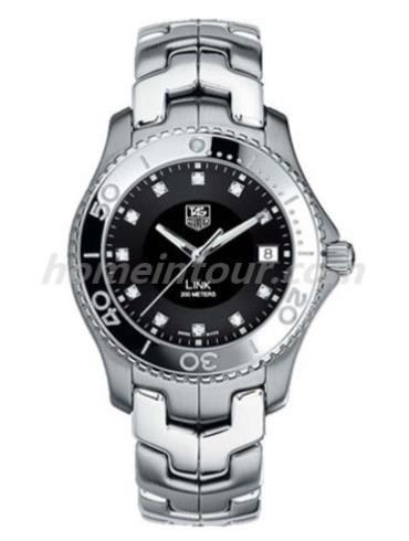 豪雅WJ1113.BA0575男表林肯Link系列-银色表带/表径39mm