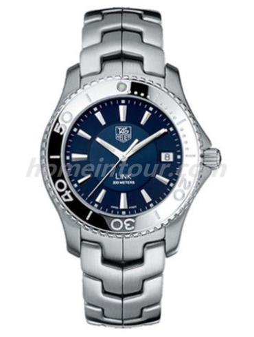 豪雅WJ1112.BA0570男表林肯Link系列-银色表带/表径39mm