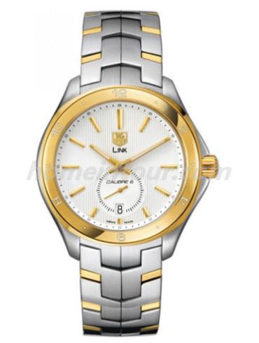 豪雅WAT2150.BB0953男表林肯Link系列-间金色表带/表径40mm