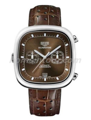 豪雅CAM2111.FC6259男表银石赛道系列-棕色表带/表径42mm