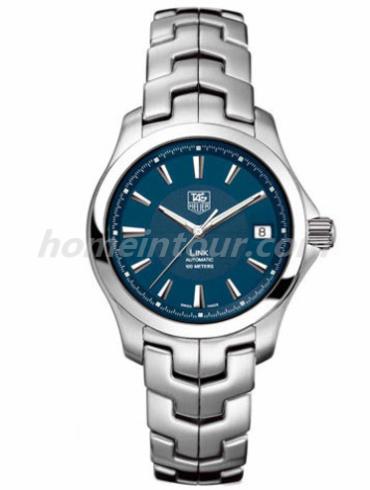 豪雅WJF2212.BA0586男表林肯Link系列-银色表带/表径38mm