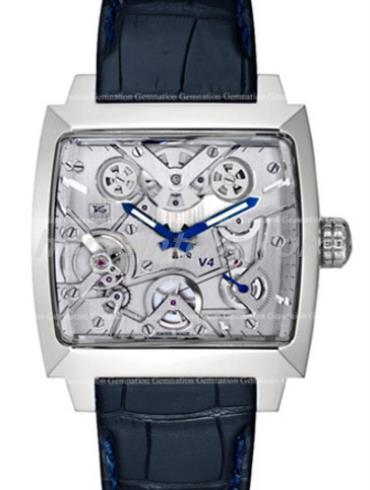 豪雅WAW2170.FC6261男表摩纳哥Monaco系列-黑色表带/表径39mm