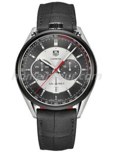 豪雅CAR2C11.FC6327请选择卡莱拉Carrera系列-黑色表带/表径45mm