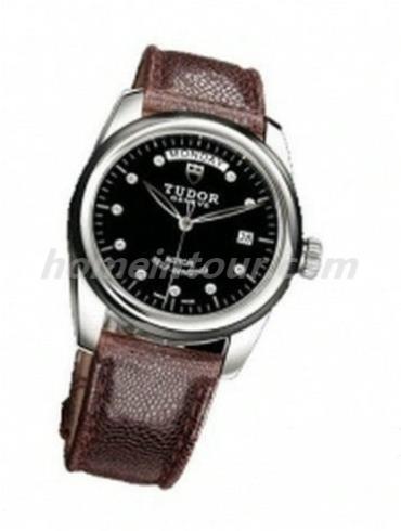 帝舵56010n-lsWine男表骏珏系列-棕色表带/表径39mm