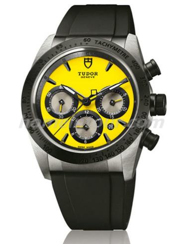帝舵42010N_Yellow男表Fastrider系列-黑色表带/表径42mm