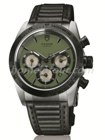 帝舵42010N_GREEN男表Fastrider系列-黑色表带/表径42mm