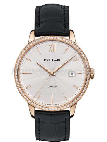 万宝龙U0113706男表传承Chronométrie系列-黑色表带/表径38~40mm