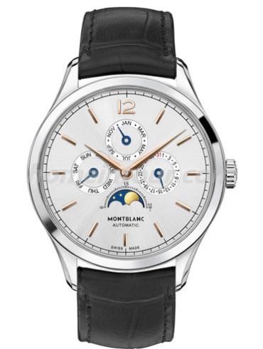 万宝龙U0112534男表传承精密计时系列-黑色表带/表径38~40mm