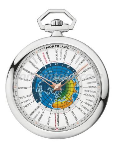 万宝龙114928请选择明星4810系列-银色表带/表径53mm