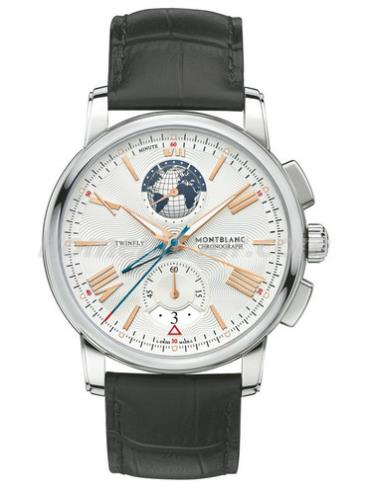 万宝龙114859男表明星4810系列-黑色表带/表径43mm