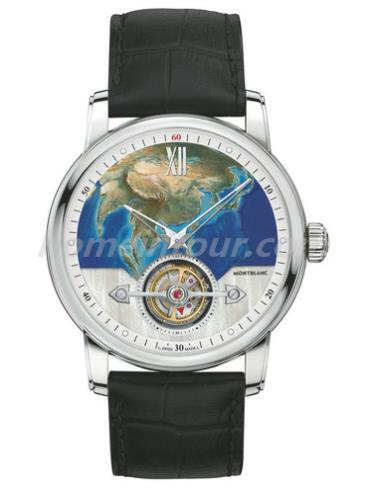 万宝龙115124男表明星4810系列-黑色表带/表径42mm