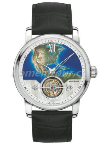 万宝龙115125男表明星4810系列-黑色表带/表径42mm