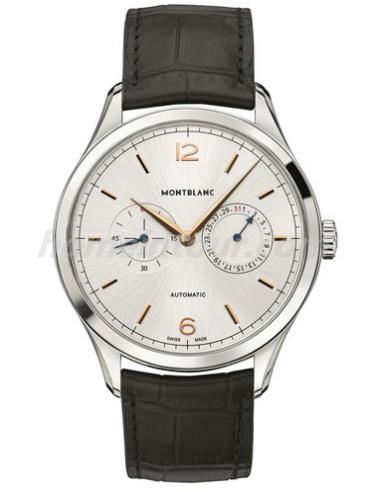 万宝龙U0114872男表传承精密计时系列-黑色表带/表径40mm