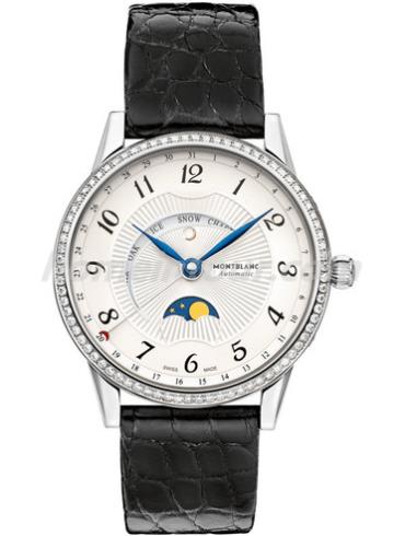 万宝龙U0112555女表宝曦系列-黑色表带/表径36mm