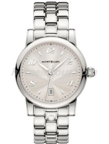 万宝龙U0108761男表明星系列-银色表带/表径38-40 mmmm