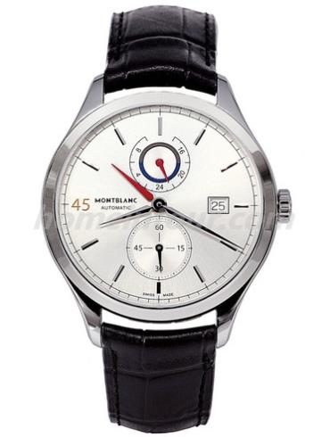 万宝龙114172男表传承Chronométrie系列-黑色表带/表径41mm