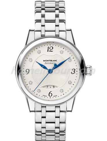 万宝龙U0111056男表宝曦系列-银色表带/表径30-37mm