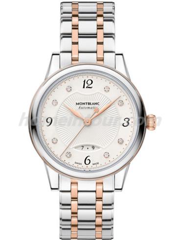 万宝龙U0111058男表宝曦系列-银色表带/表径30-37mm